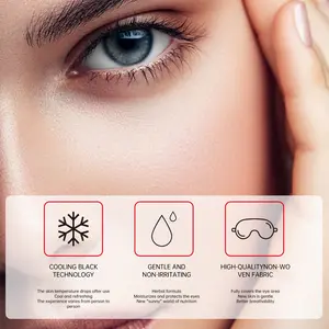 VUINT  Lutein Hydrogel Eye Mask - Improve sleep.for dark circles, eye bags, eyeliner, firming, anti-wrinkle eye mask.