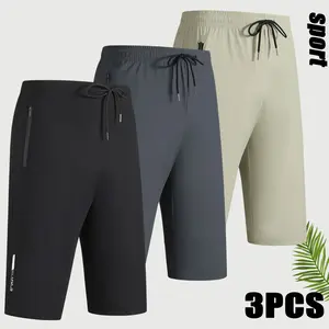 Multi-scene men’s athletic shorts — quick-drying, lightweight, breathable, stretchy, and a close fit; suitable for the gym, running, and outdoor activities.