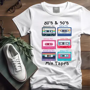 80’s & 90’s Mix Tape T-shirt