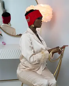 Candy Apple Red Fearce LuxeWrap Headwrap