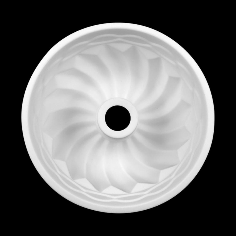 Single Large Savarin Cake Mold Baking Tool Silicone Baking Tray Manual Bread Kitchen Accessories LD388