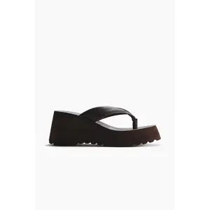 H&M Wedge-heeled flip-flops
