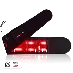 MitoQUAD™ Wavelength Belt Hands Free Red Light Therapy with 405 Diodes TriChip™ Technology UL Certified Medical Device IEC 60601 Safety Standards