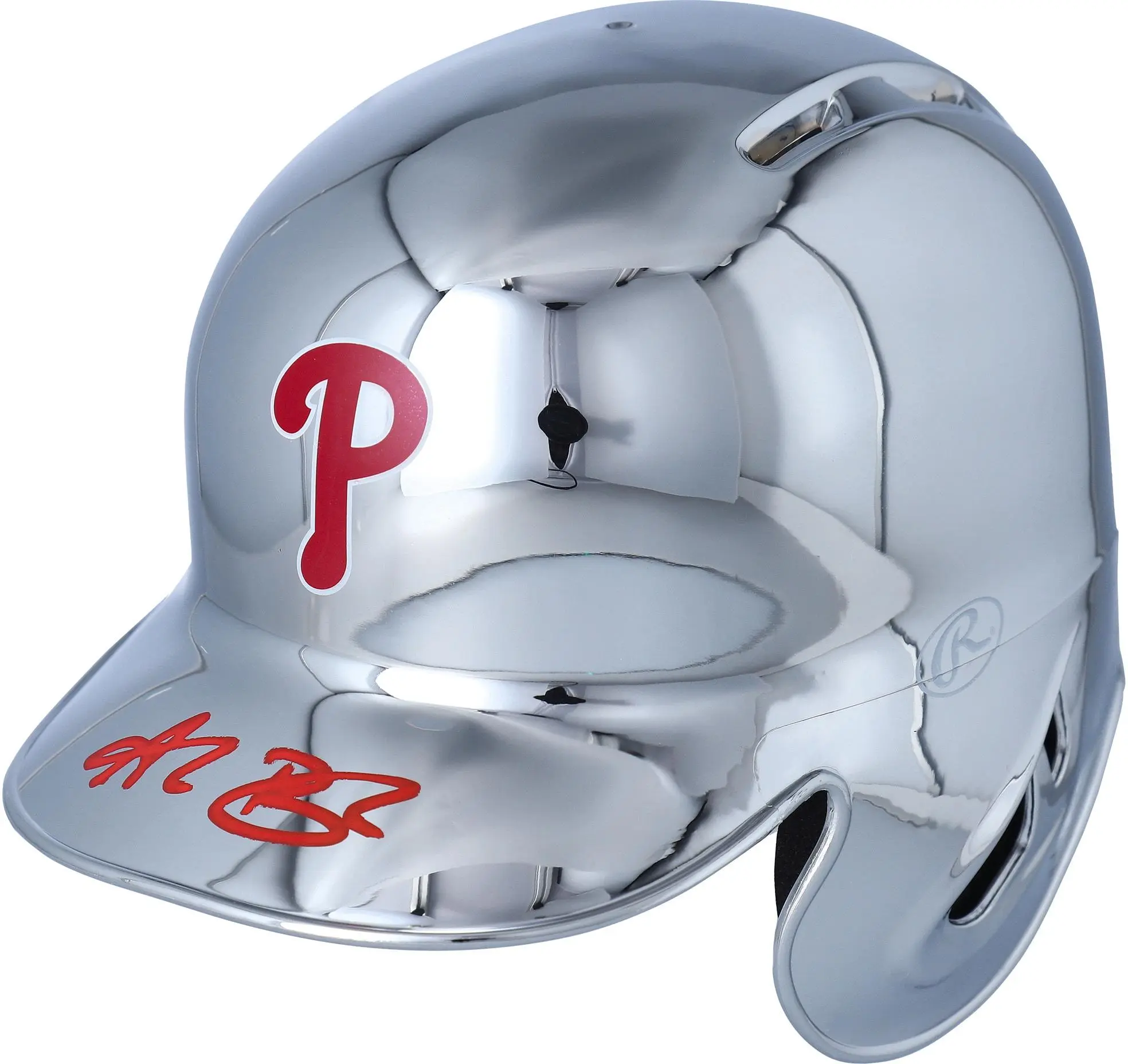 Alec Bohm Philadelphia Phillies Autographed Chrome Mini Batting Helmet - Fanatics Authentic Certified