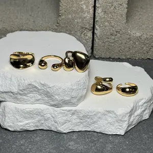 Melt Away 5 Pack Adjustable Ring Set Size 7