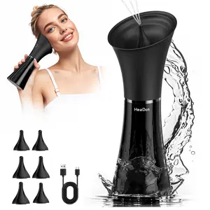 HeaDot Electric Ear Wax Remover - Rechargeable, Water Spray, IPX7 Waterproof, Deep Cleaning for Swimmers & Headphone Users - Viral Ear Cleaner