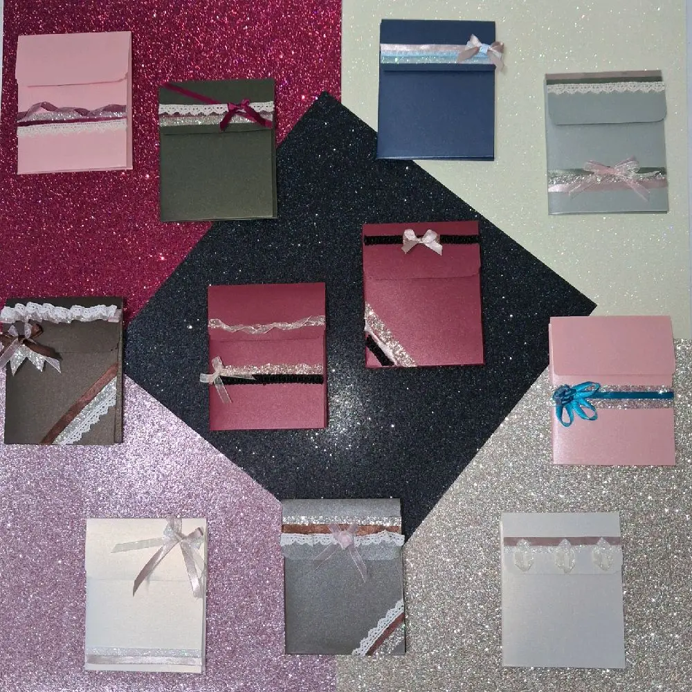 Handmade 3-Pocket Gift & Money Envelope