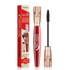 2-pack waterproof mascara, smudge-proof, lengthening, curling, thickening, and elongating