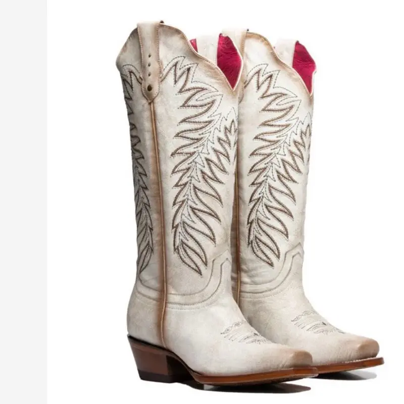 Rio Grande | Western Rodeo Boot Lorena | Montana off White