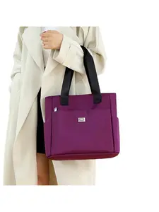 2026 New Men's Tote Bag Oxford Cloth Lightweight Canvas Casual Large Capacity Handbag Crossbody Bag Fashion Versatile Shoulder Bag