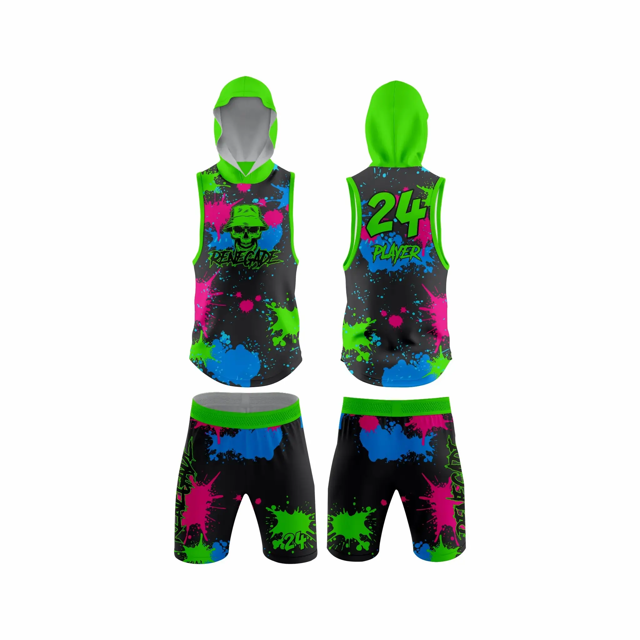 Renegade Neon 7v7 Flag Football Uniform Renegade Neon 7v7 Flag Football Uniform