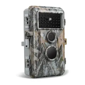 BLAZEVIDEO Trail Camera 64MP 1296P H.264 MP4 Video with 75ft No Glow Night Vision Motion Activated 0.3 Trigger time IP66 Waterproof Outdoor Tracking Time Stamp Time Lapse Photo Video Model