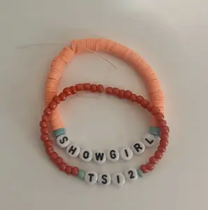 TS12 and Showgirl Friendship Bracelet - Glass or Clay Bead options - Several sayings