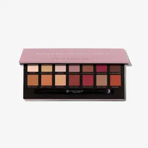Modern Renaissance Eyeshadow Palette - 14 full-pigment shades ranging from neutral to berry-red