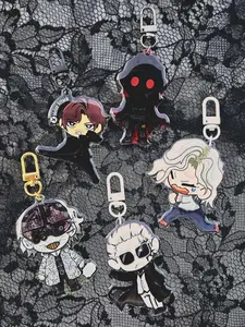 Resident Evil Requiem Acrylic keychains, Die of Death, 3 Inches, Cute Keyrings Birthday Gifts – Cute Acrylic Keychain Charms, Perfect Gift for Fans & Collectors #2, 3''x3''