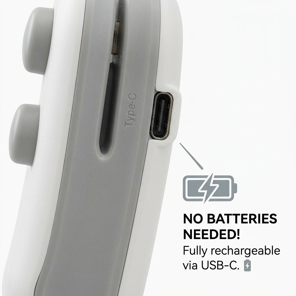 Mini Sealing Machine - Home Plastic Sealing Machine - Snack Moisture-proof Sealing Tool - Portable Plastic Bag Food Preservation Plastic Sealing Machine