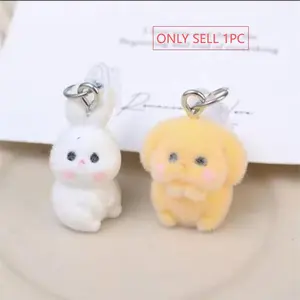 Cute rabbit phone charging port dust plug pendant, suitable for iPhone Type-C, headphone dust plug, phone charging port power plug, dust and dirt protection for your phone, Cell Phone Charm, Phone Decoration, Phone Accessory