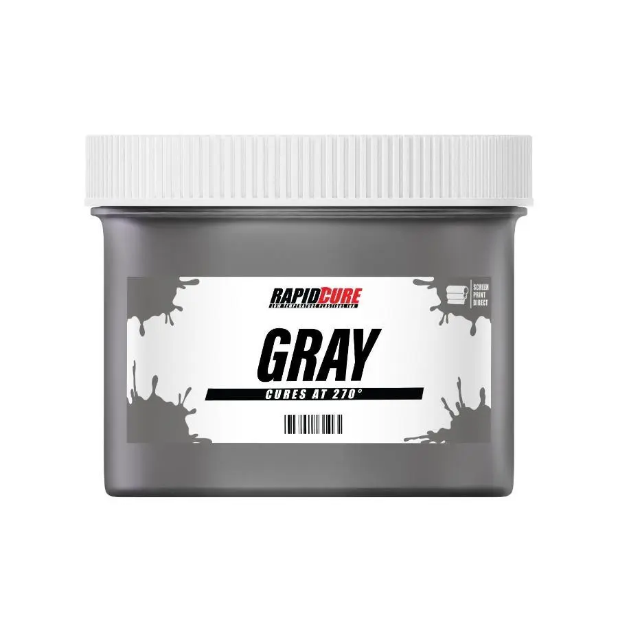 Rapid Cure Gray Screen Printing Plastisol Ink