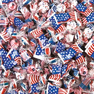 60 oz. Bulk 312 Pc. 4th of July Red, White & Blue Parade Candy Assortment