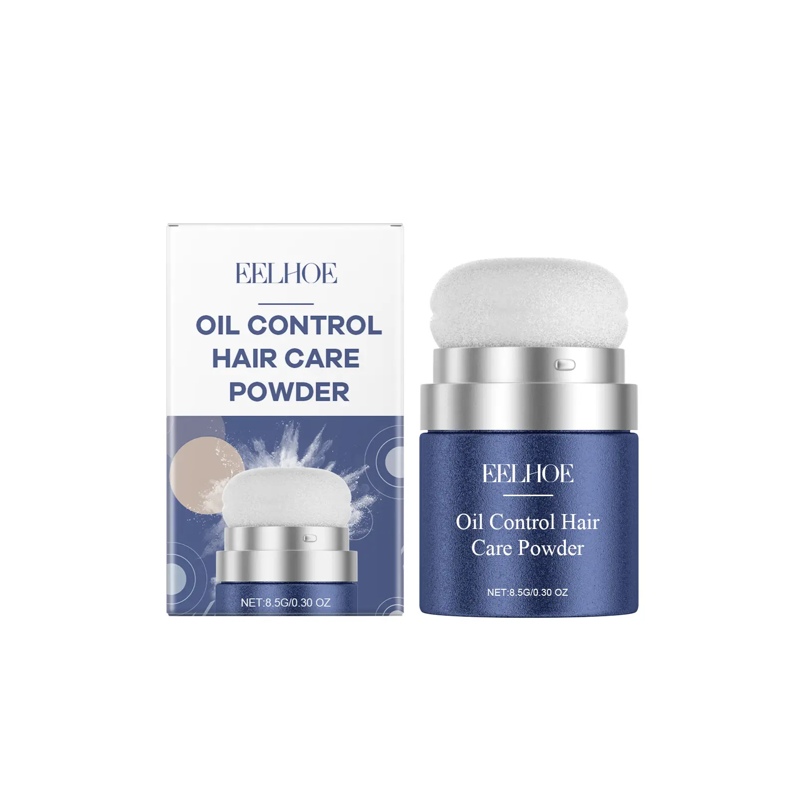Volumizing Texture Powder for Oily Hair, Oil Control with Ceramide NS for Scalp Areas, Shake First & Press & Pat for a Fresh Finish, 8.5g