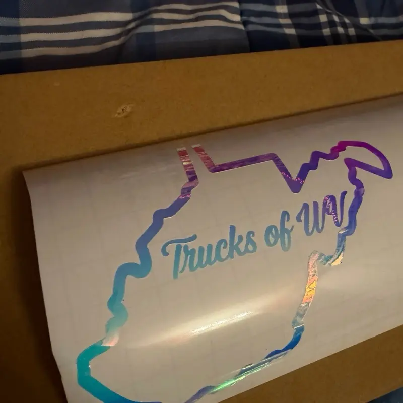 OG Holographic Trucks Of WV Sticker