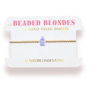 Ginger Jar Bracelet on Gold