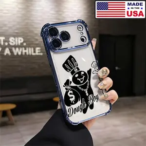 Dough Boy Money Pillsbury Gangsta Funny Streetwear Aesthetic Design Pattern Casing For iPhone 17 16 15 14 13 12 Samsung 22 23 24 25 Plus Pro Max Ultra Soft Silicon TPU Shockproof Protector Vintage Unique Fashion Mobile Phone Case