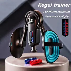Kegel PC Muscle Exerciser, Firm Pelvic Floor & Sculpt s Together | 600N Adjustable Resistance, Ergonomic Build, Thick Foam Anti-Slip | Aid Grasp Training Force & Progress, Improve；Pelvic Gear Versatile Thigh and Pelvic Floor Traine