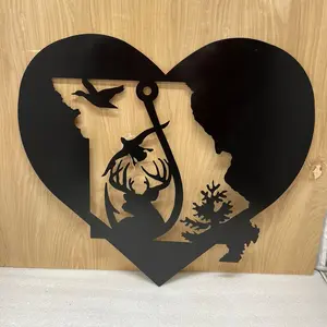New Missouri Conservation Large Metal Wall Art Sign Hunting Fishing LaserCut USA