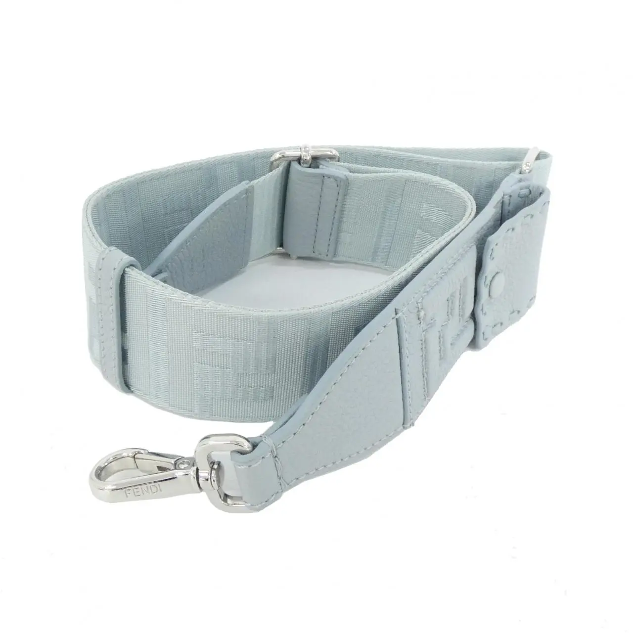 Pre-owned FENDI Polyester Small Leather Goods Strap You Shoulder Strap