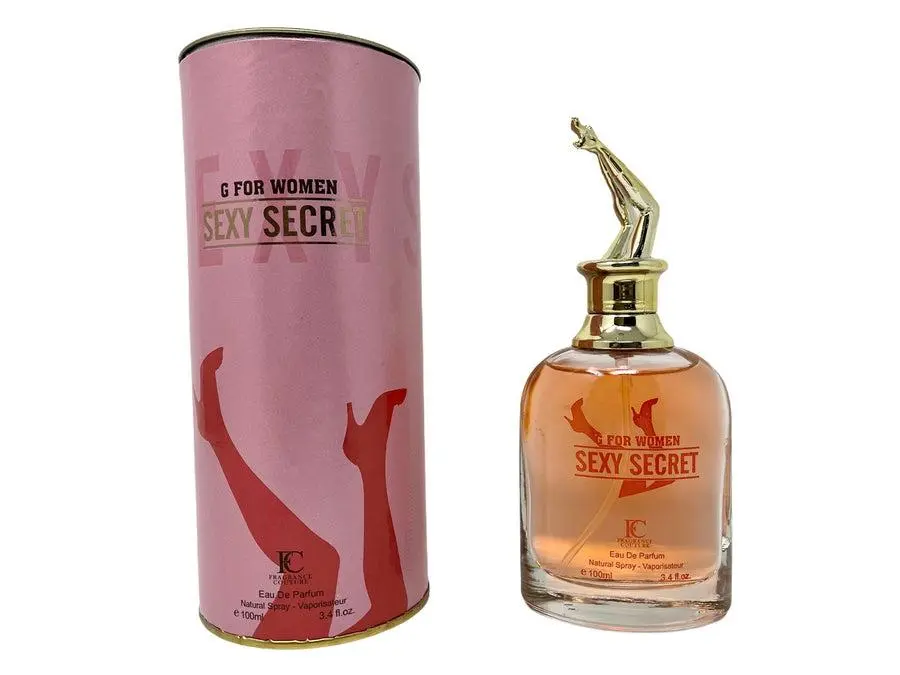 G Sexy Secret Eau de Parfum for Women | Long Lasting Floral Fruity Perfume Spray | Elegant Women's Fragrance | 100ml