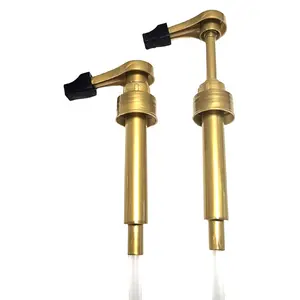 Coffee Syrup Pump. ONLY for Monin GLASS 750Ml (25.4 Fl.Oz.) Bottle (Pack of 2). FDA Compliant. BPA Free. Product of Bayside Traders® Bayside Traders