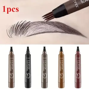 Four-claw eyebrow pencil, waterproof and sweat-resistant, Eyebrow Makeup Products