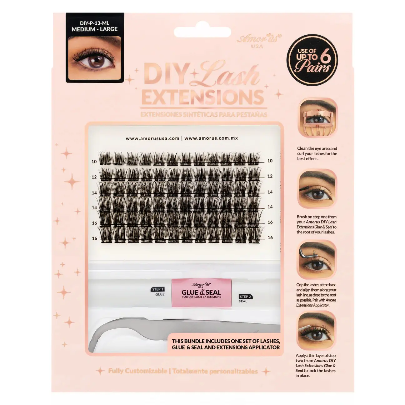 AMORUS - Starter Kit 13 - DIY Lash Extensions Bundle