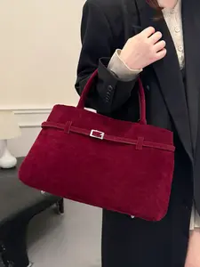 Stylish Minimalist Casual Vintage Handbag, Elegant Minimalist Handbag, Solid-Color Fall/winter Bag, Perfect for Daily Commuting, Shopping, Dates, or Gifts