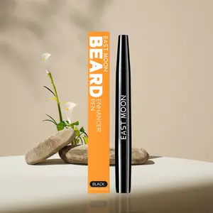 East Moon Mustache Filling Pen, Dense Natural Long-Lasting Color, Covers Gaps, Boosts Confidence, Makeup Essential