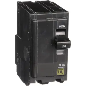 Square D QO QO220 20A Double-Pole 120/240V Circuit Breaker