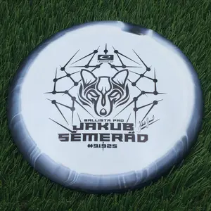 Latitude 64 Gold Line Orbit Ballista Pro with Jakub Semerad Team Series 2023 Stamp - 175.7g - Black rim on White