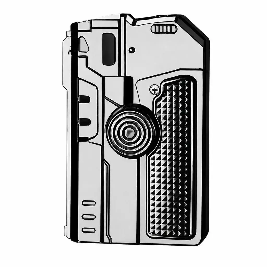 A uniquely designed finger-rotating lighter that can be refilled with butane. It has a metallic texture, is small and exquisite, and is easy to carry. It is the best gift choice. It is a relaxing and fun mini toy available in three colors.