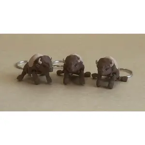Bendy Bison - Articulated Flexi moving keychain