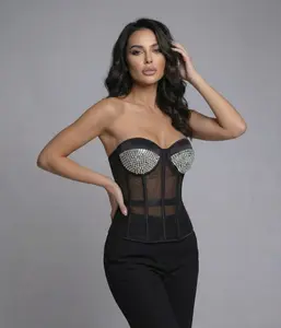 "CELESTE" CORSET Corset Top - Waist Trainer for Prom & Bridal