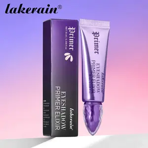 lakerain 1 Count Nude Eyeshadow Primer, Waterproof Eye Primer, Long-Lasting & Crease-Resistant, Boosts Eyeshadow Vibrancy, Light Gel Texture, Universal for All Skin Tones, Must-Have Eye Makeup Essential