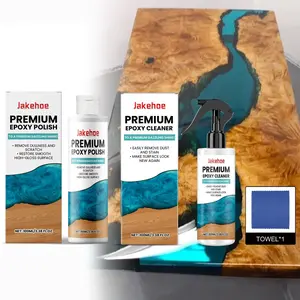 Epoxide Resin Cleaning Polishing Set, Stain Removal Clean Repair Scratch Polish Surface Cleaner Agent, Car Care Essentials