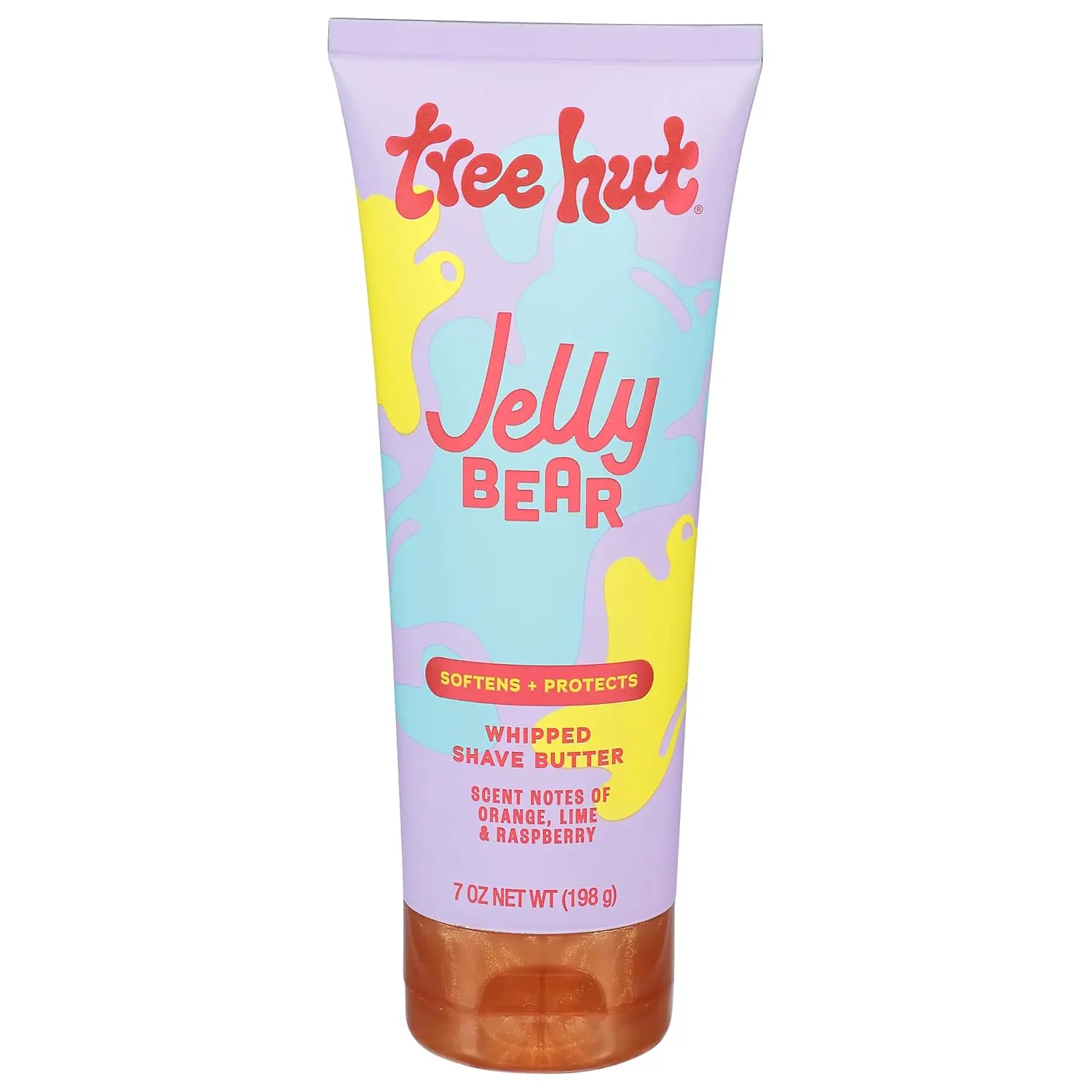 Tree Hut Whipped Shave Butter, Jelly Bear, 7 Fl Oz | Moisturizing & Hydrating Shave Cream with Shea Butter & Aloe, Smooth Glide for Soft Skin, Sweet Candy Scent