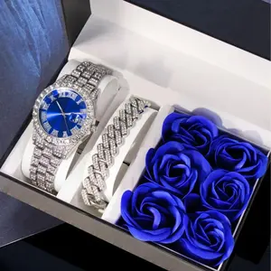 【dealsforyoudays】Men's Business Fashion Watch &Jewelry Set, Valentine's Day Gifts,Fashion Watch Set for Party, DailyClothing Decor, Trendy All-match &Exquisite Watch Set for Birthday Fathersdaygift