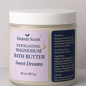 MAGNESIUM BATH BUTTER Body Care Detox Eczema Comfort