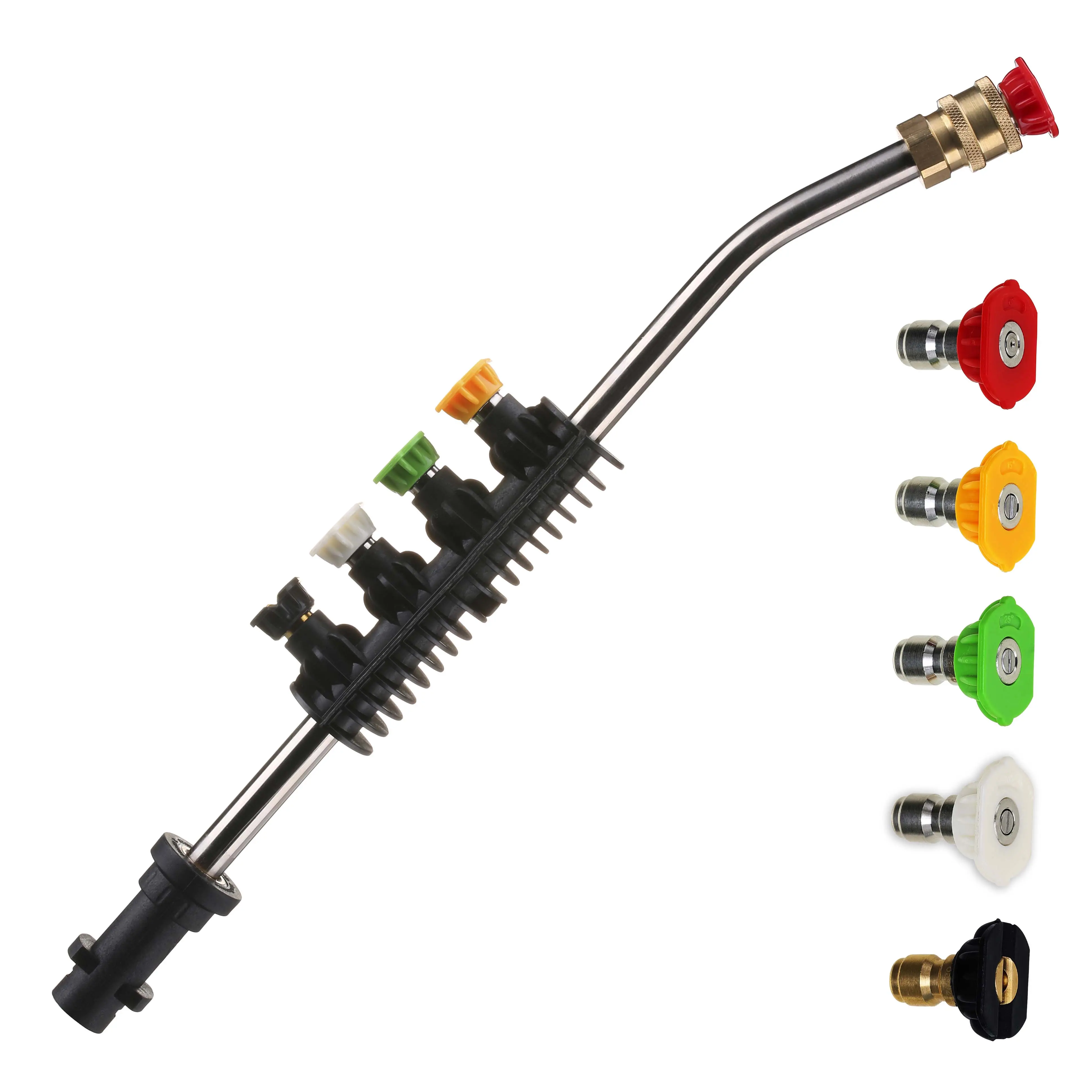 M MINGLE Pressure Washer Wand Extension with Adapter, Replacement Lance, Only Compatible Karcher K2, K3, K4, K5, K6, K7, 15 Inch, DealsForYouDays