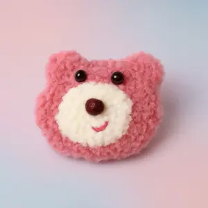 Handmade ‘Lotso’ crochet hair clip