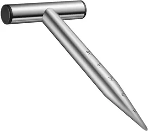 Hand Dibber, Seed Dibber, Bulb Planter Tool, Seed Planter Tool, Hole Digger for Plant Labels, for Self Watering Stakes, Hand Held Bulb Planter for Tulip Daffodil Crocus Garden Tool