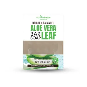 Urban Hydration Aloe Vera Leaf Face & Body Bar Soap - Daily Gentle Cleanser